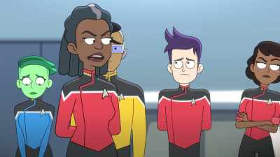 Today you four almost
got yourselves killed - Star Trek: Lower Decks
