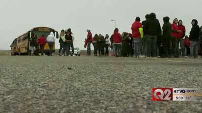 Today, Hardin
High students rallied together - Murder in Big Horn