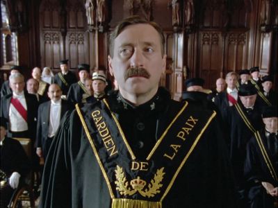 Today we honor
an English policeman - Agatha Christie's Poirot
