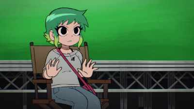 Today I have a big fight scene, - Scott Pilgrim Takes Off