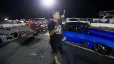Today, I have drawn Boddie
for the first round. - Street Outlaws No Prep Kings Team Attack