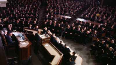 Today, I know that I seem to be standing
alone on this great platform... - The Real Right Stuff