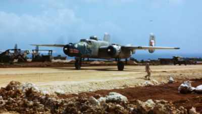 TODAY’S RAID IS 325 PLANES - The Pacific War in Color