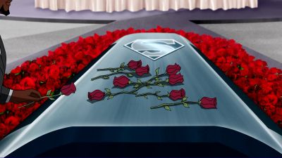 Today Superman's funeral was viewed - Superman: Doomsday