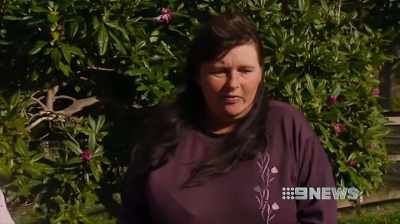 Today
supported by her mother, - The Australian Dream