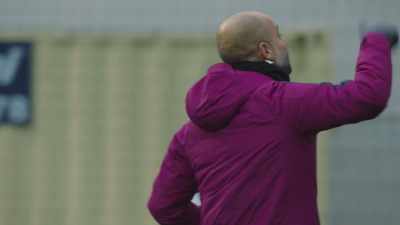 Today they take the train
to Manchester as the champions. - All or Nothing: Manchester City