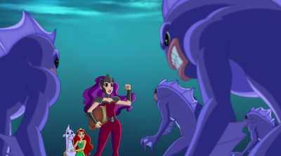 Today, we take the trident
from the King of Atlantis. - DC Super Hero Girls: Legends of Atlantis