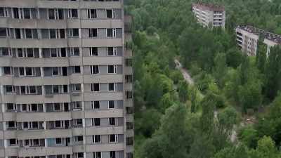 Today, the exclusion
zone is eerily quiet. - Chernobyl: The Invisible Enemy