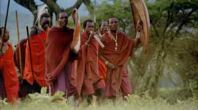 Today, the proud maasai
people dwedll here - Africa: The Serengeti