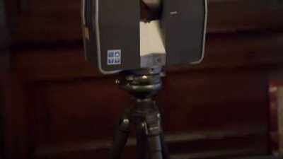 Today, though, we'll use it to scan
Capone's second-floor hideout, - Secrets of the Underground
