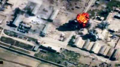 Today, unmanned aerial
vehicles, or UAVs, - Cyberwar
