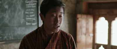 Today we will learn English okay? - Lunana: A Yak in the Classroom