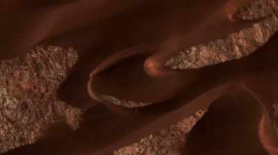 Today with HiRISE's powerful gaze, - Mars: One Day on the Red Planet