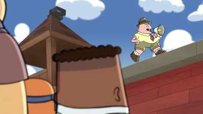 Today you'll go on a nature walk.
Far away. - The Epic Tales of Captain Underpants
