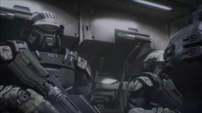 Today, you're going to locate
a medium-sized bug colony... - Starship Troopers: Traitor of Mars