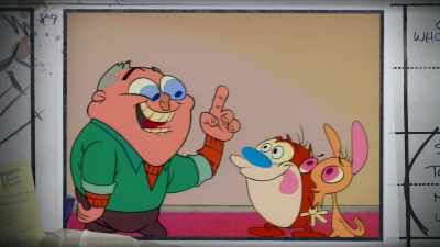 Today's lesson is discipline. - Happy Happy Joy Joy: The Ren & Stimpy Story