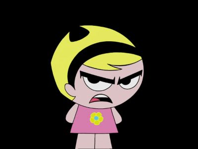 - TODAY'S PASSWORD IS
"MMFTH YAHG." - The Grim Adventures of Billy and Mandy