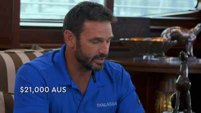 Today's tip, Australian 21,000. - Below Deck Down Under