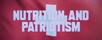 Today's topic:
Nutrition and patriotism. - Mad Heidi
