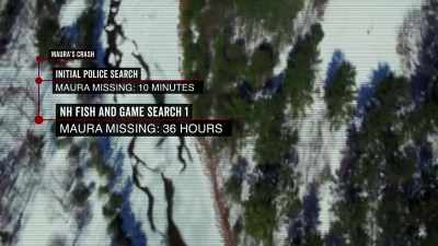 - Todd's team was brought in
36 hours after the crash, - The Disappearance of Maura Murray