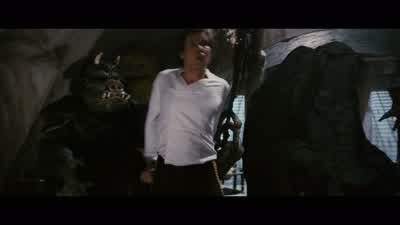 Fine Together again huhWouldn't miss itHow are we doingSame as alwaysThatbad huh - Star Wars: Episode VI   Return of the Jedi