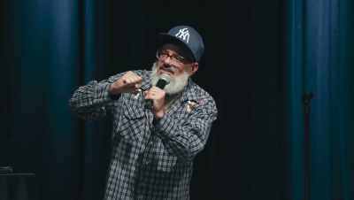Together, on a bed, - David Cross: Oh Come On