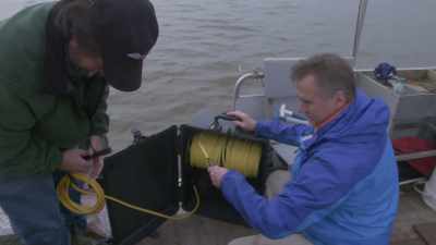 Together,
we'll deploy an ROV to the bottom - Secrets of the Underground