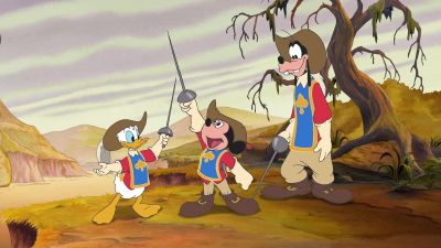 Together we'll save the princess or die trying - Mickey, Donald, Goofy: The Three Musketeers
