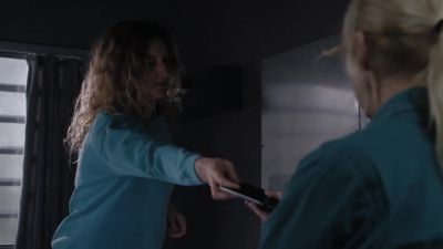 - (TOILET FLUSHES)
- Get rid of it. - Wentworth