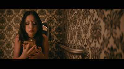 (toilet flushes)
(line rings) - Katie's Mom