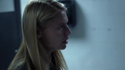 [toilet flushes] - Homeland