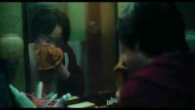 [toilet flushes] - Interior Chinatown