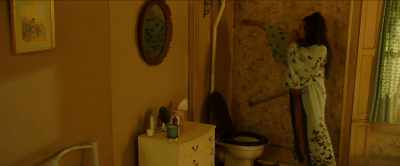 (toilet flushes) - Unwelcome