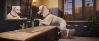 [TOILET FLUSHES] - DC League of Super Pets