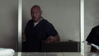 [toilet flushes] - Ray Donovan