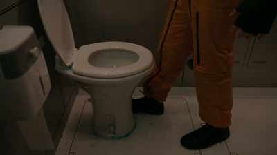 [toilet flushing] - The Astronauts