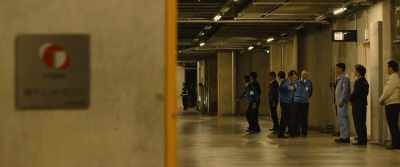 "Tokyo electirc power co.
Underground entrance" - Fukushima 50