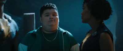 -Told you I suck at dodgeball.
-[Shazam] Yeah, - Shazam! Fury of the Gods