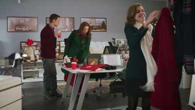 Told me to tell you she got the fabric
samples from... - Operation Mistletoe