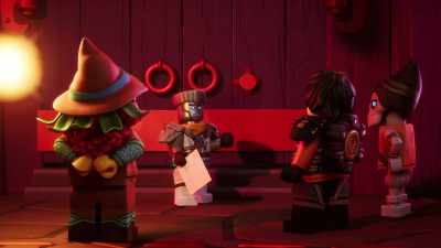 -Told you.
-...but not in triplicate. - LEGO Ninjago: Dragons Rising
