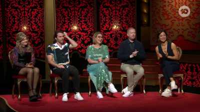 Tom Cashman, some stats and
figures from our live task,
please. - Taskmaster