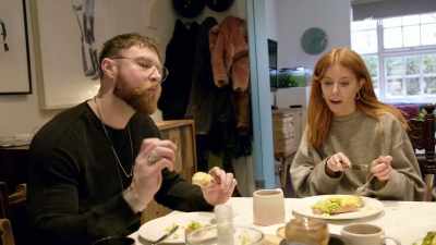 Tom do you feel turned on
when Cathy comes and says, - Stacey Dooley Sleeps Over