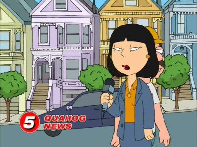 Tom I'm standing here amidst the heated debate - Stewie Griffin: The Untold Story