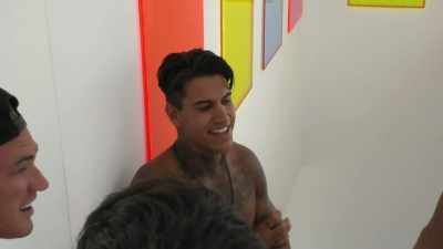 TOM: In the beginning,
it was weird to see - Love Island