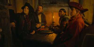 Tom King wouldn't let himself
get killed by a foppy tit like him. - The Completely Made-Up Adventures of Dick Turpin