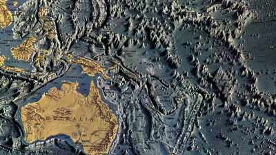 TOM STANDAGE: There's
a new project called GEBCO, - Origins: The Journey of Humankind