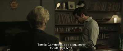 Tomas Garrido has a powerful motive
for committing murder. - The Invisible Guest