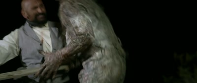 - [Tommyknockers growling]
- Take it, take it. - Night of the Tommyknockers
