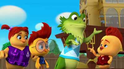 -Tomorrow, it is!
-[sighs] - The Chicken Squad