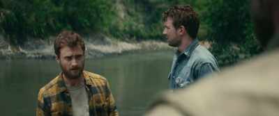 Tomorrow, we schlep
the raft along the river, - Jungle